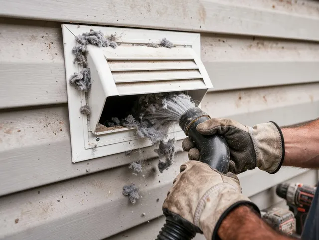 Professional dryer vent cleaning by West Palm Beach Dryer Vent Cleaning in West Palm Beach