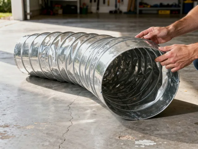 West Palm Beach Dryer Vent Cleaning specialist using advanced equipment for thorough duct cleaning in West Palm Beach