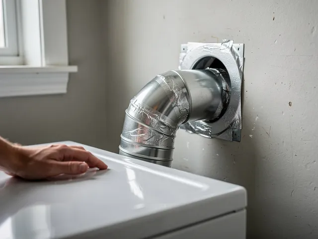 West Palm Beach Dryer Vent Cleaning expert performing professional dryer vent repair and installation in West Palm Beach